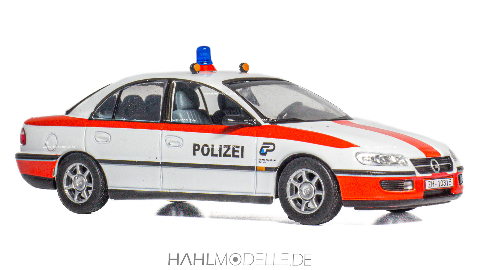 Opel Omega B, Notarzt, Limousine, weiß/rot, Ixo, hahlmodelle.de