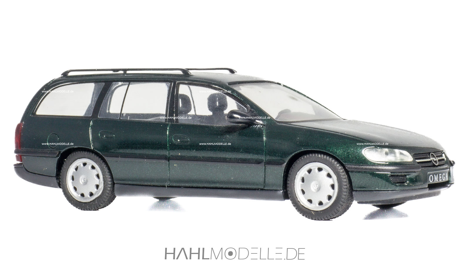 Opel Omega B CarAVan, Kombi, grün, Schuco, hahlmodelle.de