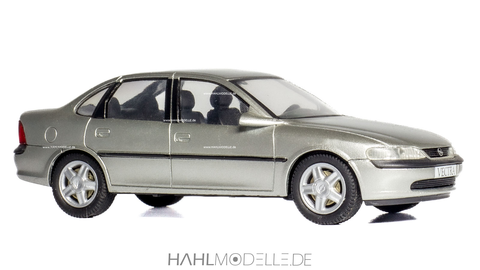 Opel Vectra B, Stufenheck-Limousine, silber, Schuco, hahlmodelle.de