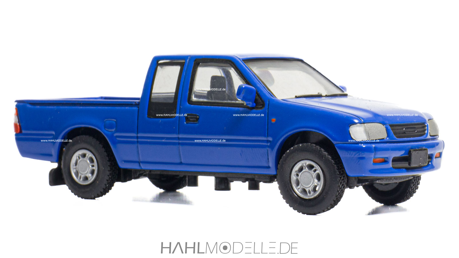 Opel Campo Sportscab (Facelift), PickUp, blau, unbekannter Modell-Hersteller, hahlmodelle.de