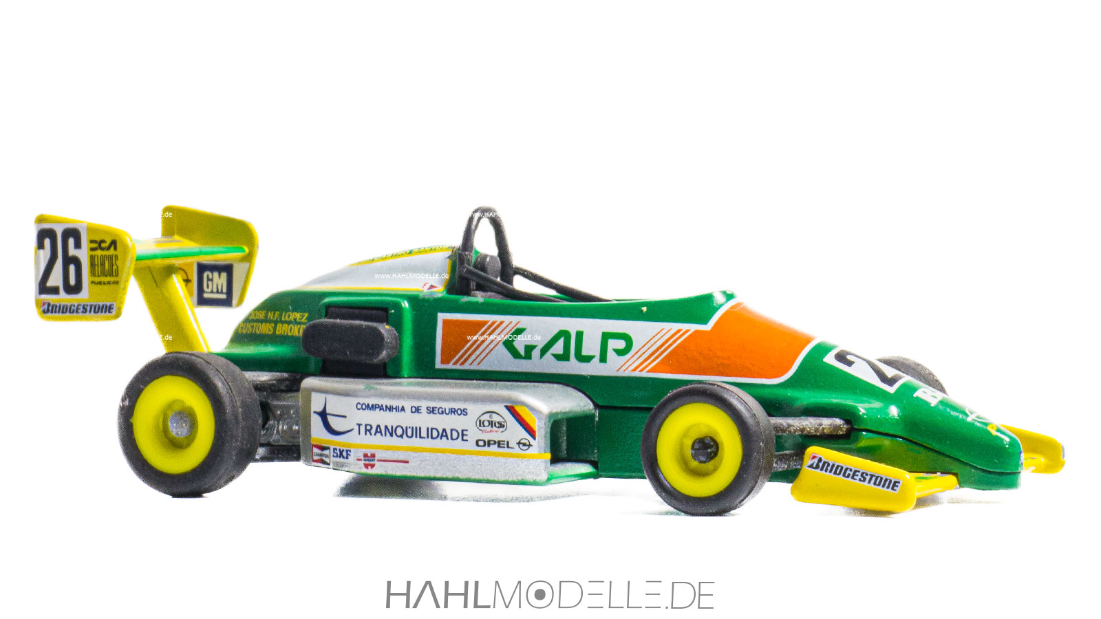 Opel Formel, Monoposto, grün, Gama, hahlmodelle.de