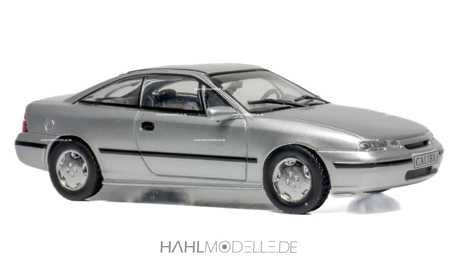 Opel Calibra (Facelift), Coupé, silber, Ixo, hahlmodelle.de