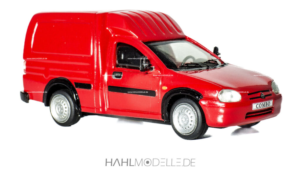 Opel Combo B, Kastenwagen, rot, Rialto Models, hahlmodelle.de