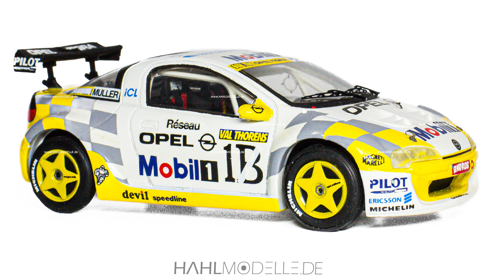 Opel Tigra A, Trophee Andros, weiß/diverse, Provence Moulage, hahlmodelle.de