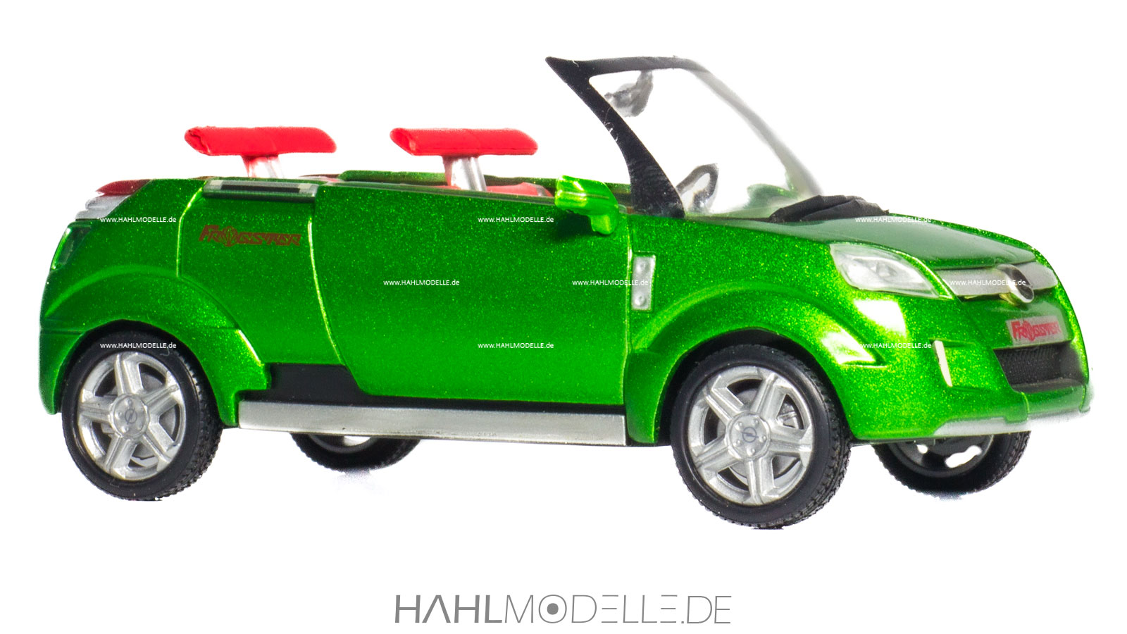 Opel Frogster, Cabriolet, grün, Norev, hahlmodelle.de