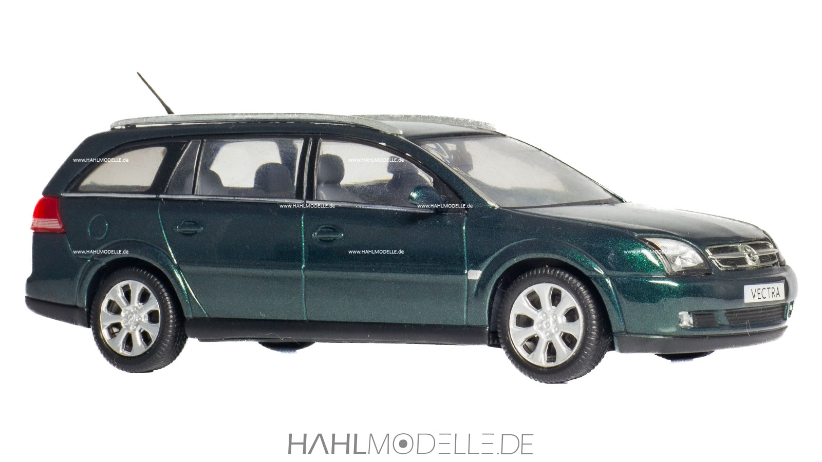 Opel Vectra C CarAVan (C1), Kombi, grün, Schuco, hahlmodelle.de