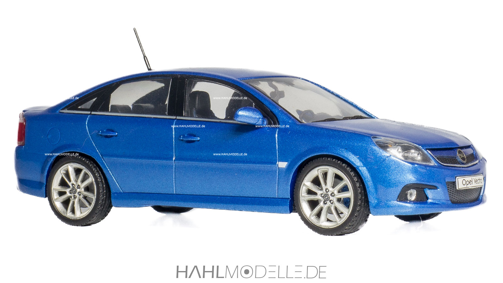 Opel Vectra C GTS OPC (C2), Schrägheck-Limousine, blau, Schuco, hahlmodelle.de