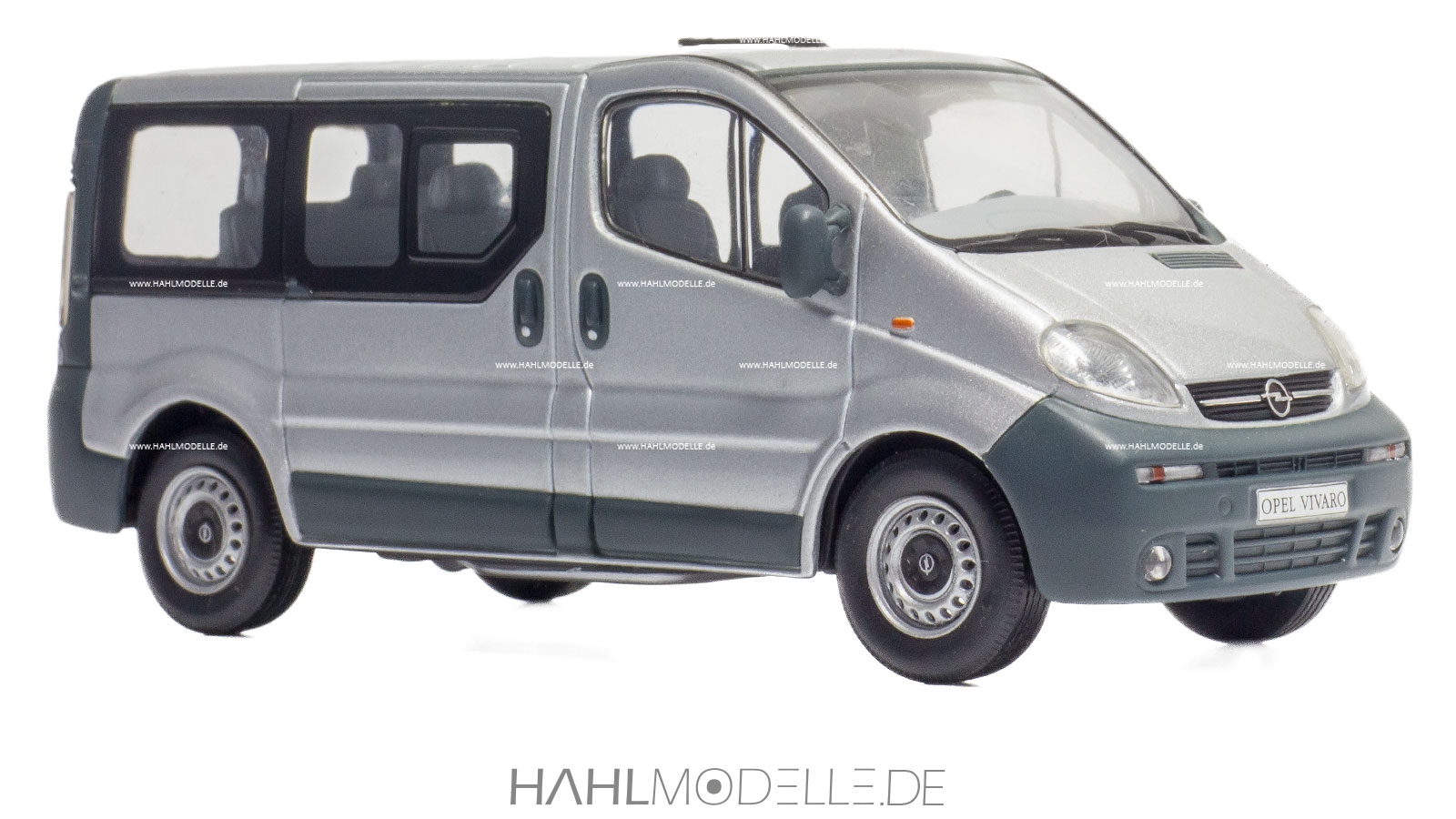 Opel Vivaro A1, Bus, silber, Minichamps, hahlmodelle.de