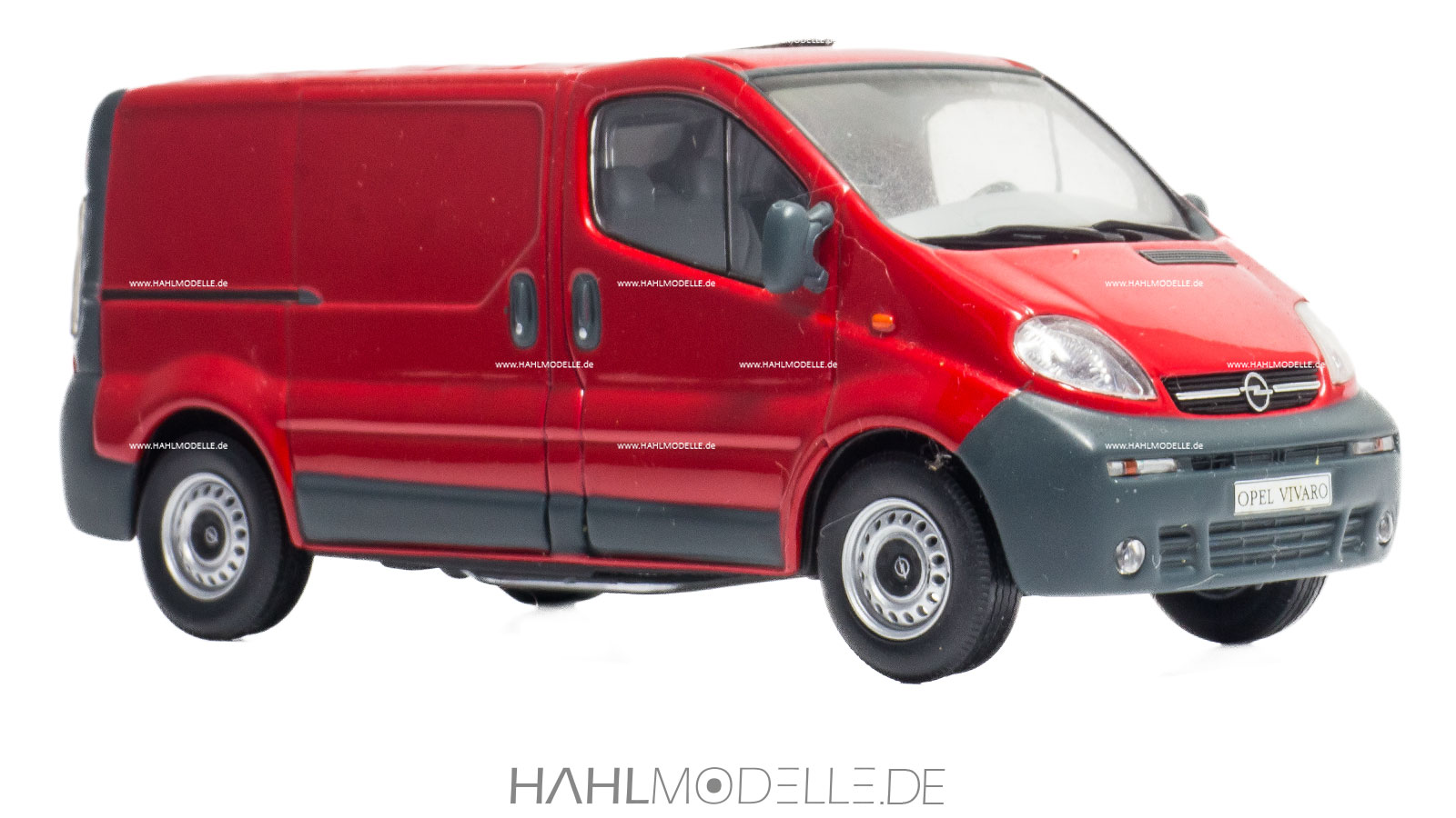 Opel Vivaro A1, Kastenwagen, rot, Minichamps, hahlmodelle.de