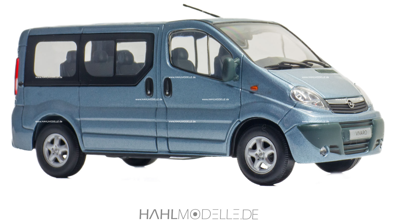 Opel Vivaro A2, Bus, blau, Minichamps, hahlmodelle.de