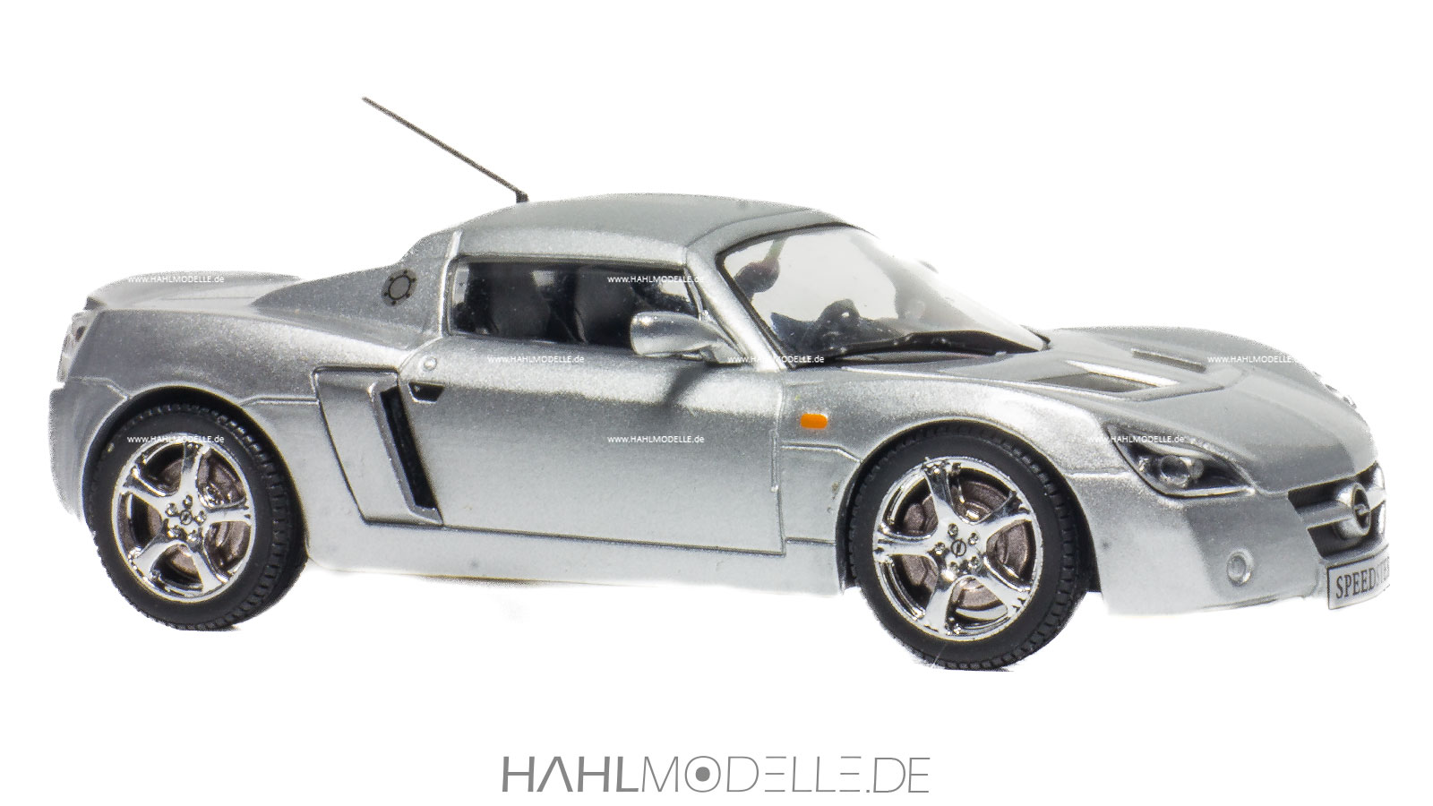 Opel Speedster Turbo, Roadster, silber, Ixo, hahlmodelle.de