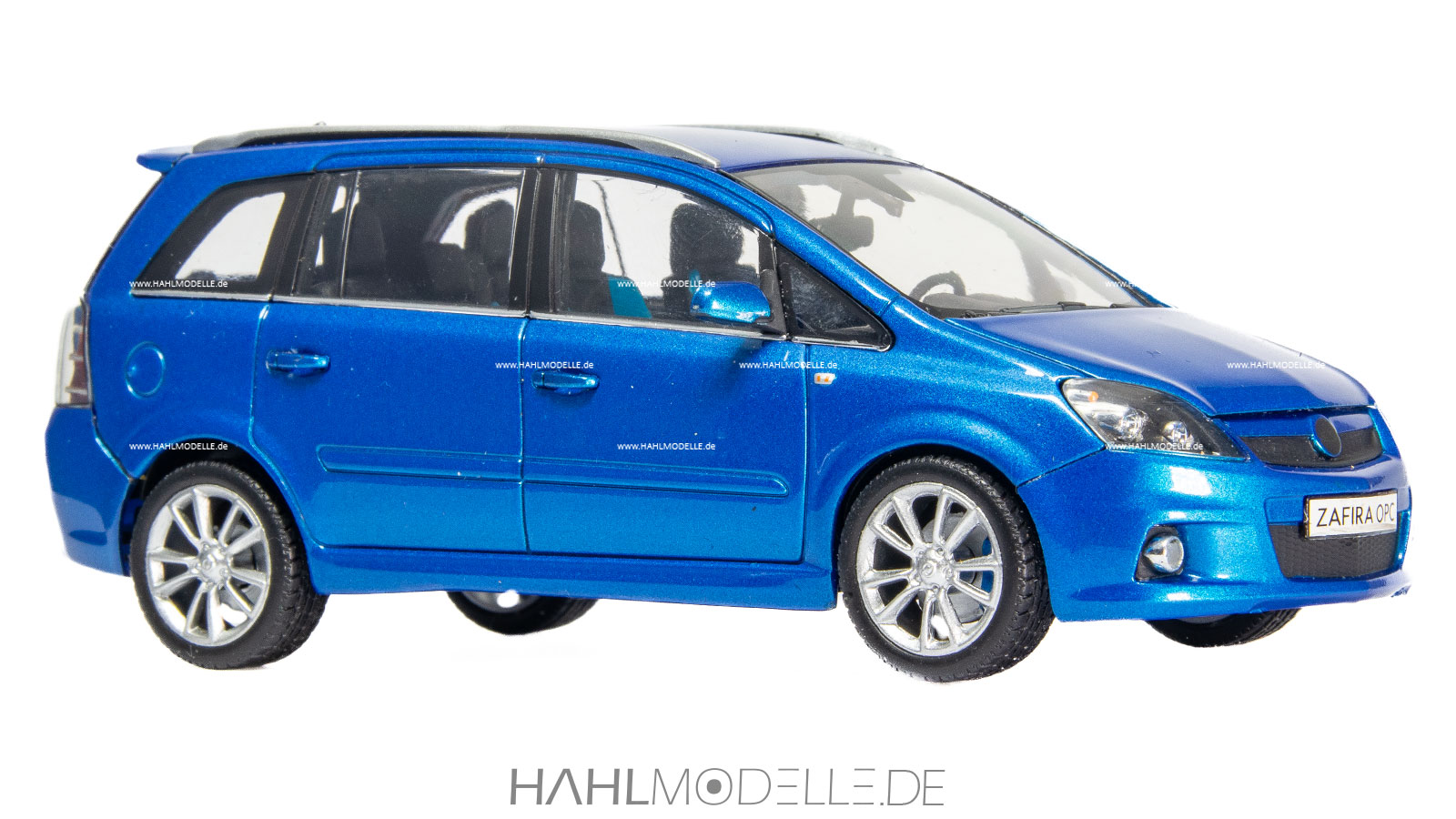 Opel Zafira B OPC, Van, blau, Minichamps, hahlmodelle.de