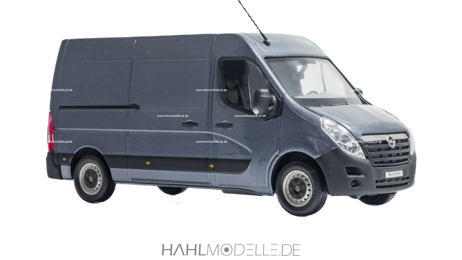 Opel Movano B, Kastenwagen, grau, Norev, hahlmodelle.de