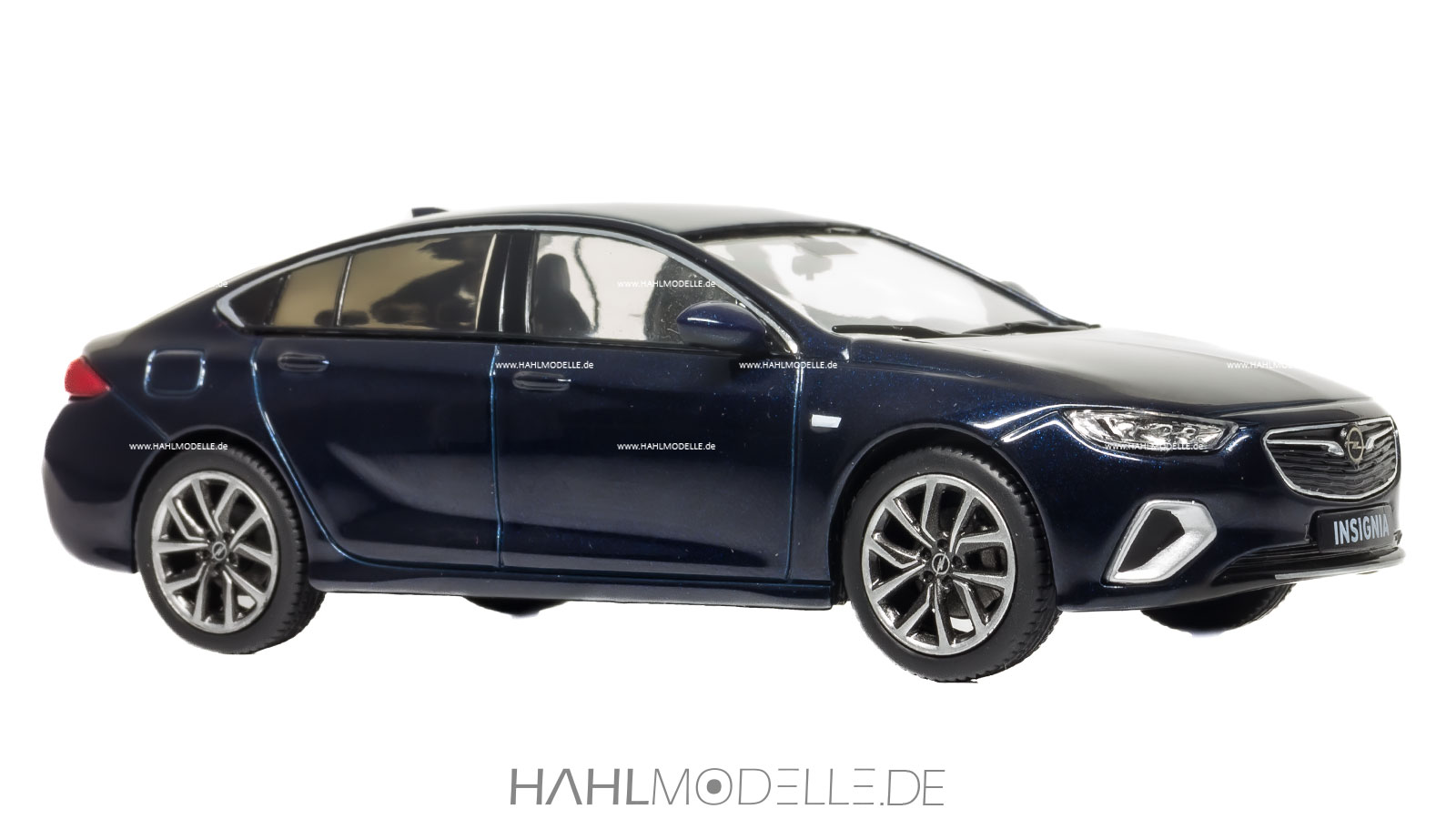 Opel Insignia "Grand Sport" (B), Schrägheck-Limousine, blau, iScale, hahlmodelle.de