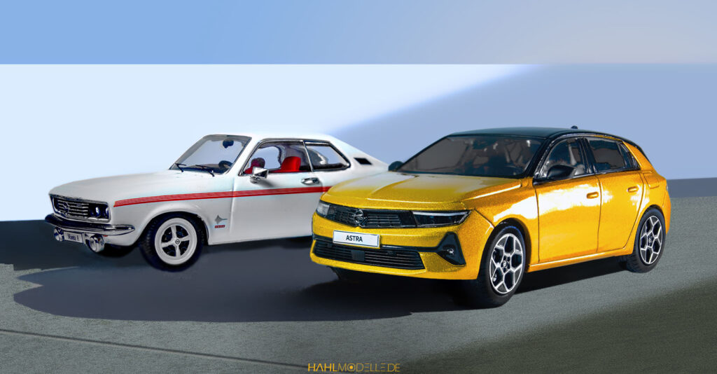 Opel Manta A | Opel Astra L | hahlmodelle.de