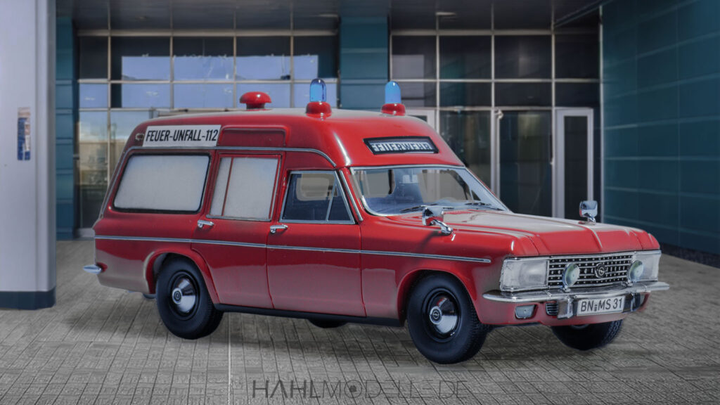 Opel Admiral B, Krankenwagen (Miesen) | hahlmodelle.de