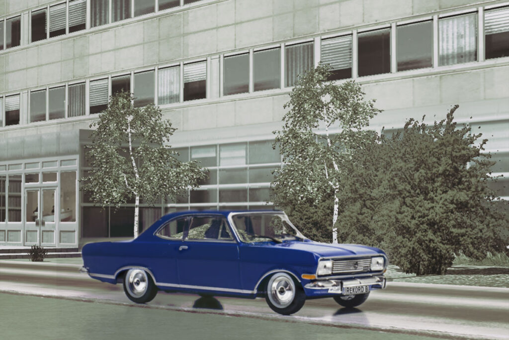 Opel Rekord B Coupé | hahlmodelle.de