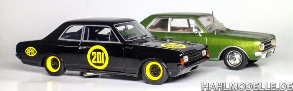 Opel Rekord C „Schwarze Witwe“ Limousine |  Opel Rekord C Limousine | hahlmodelle.de