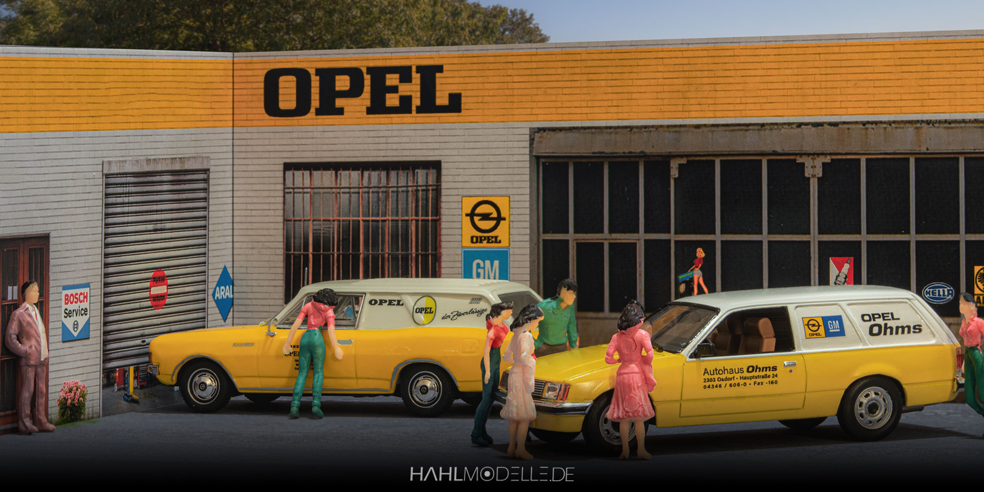 hahlmodelle.de | Opelmodelle im Maßstab 1:43 | Galerien | Inszenierungen