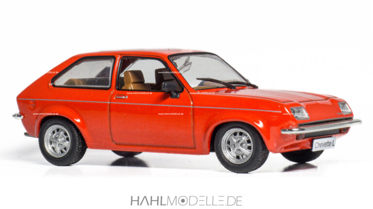 Opel Chevette CC, Schrägheck-Limousine, orange, Ixo, hahlmodelle.de