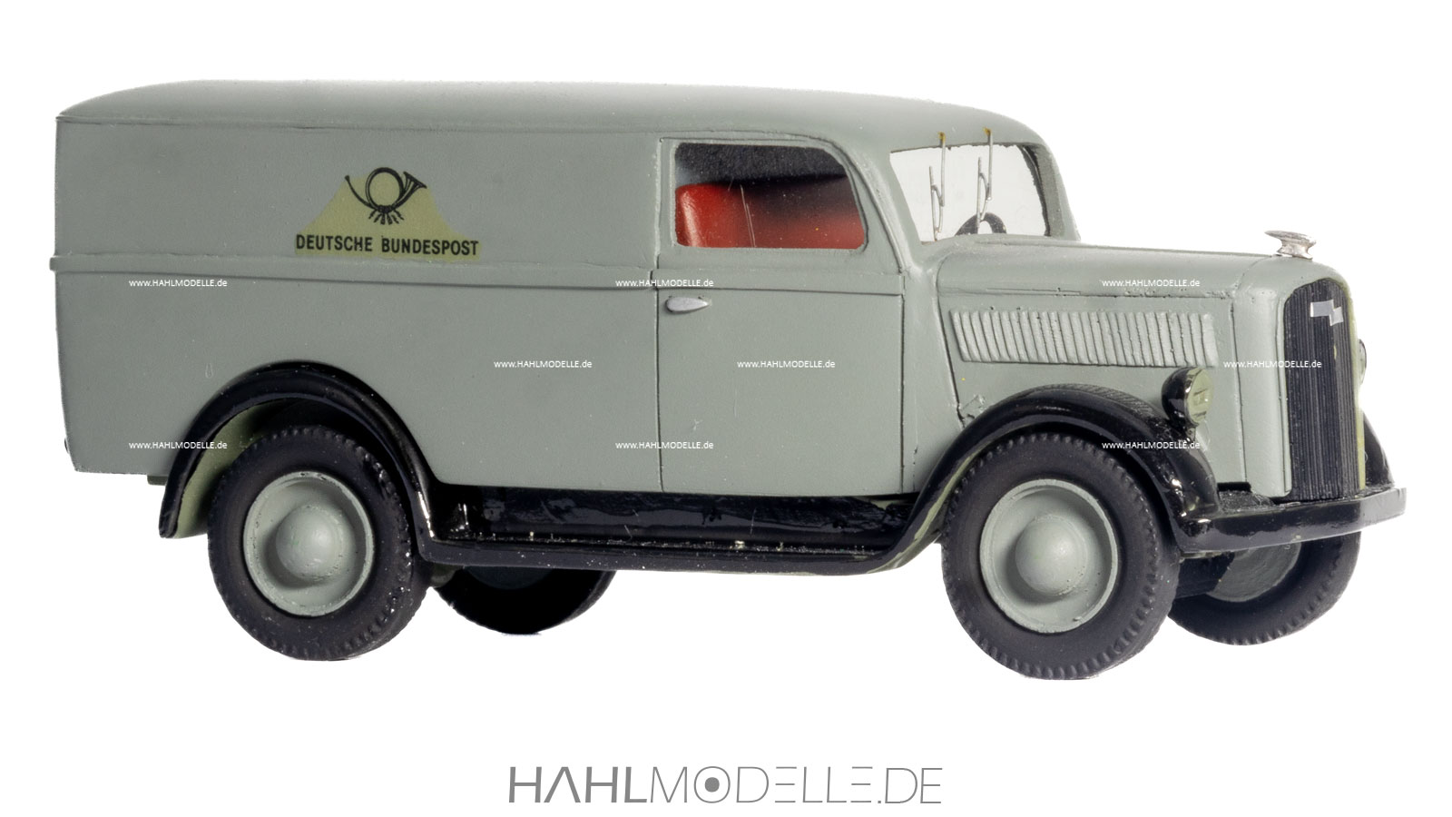 Opel Blitz 1 to Typ 1.5-29, Kastenwagen, grau/schwarz, adp, hahlmodelle.de