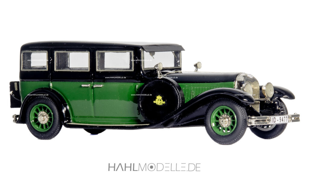 Opel Regent, Pullman Luxus-Limousine, grün/schwarz, Autopioneer, hahlmodelle.de