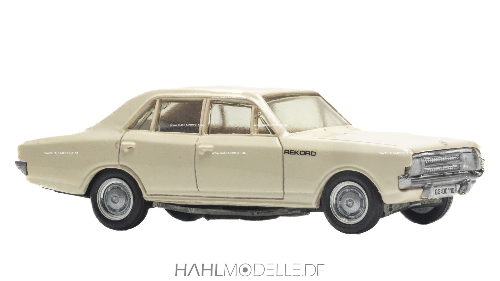 Opel Rekord C, Limousine, elfenbein, Paradcar, hahlmodelle.de