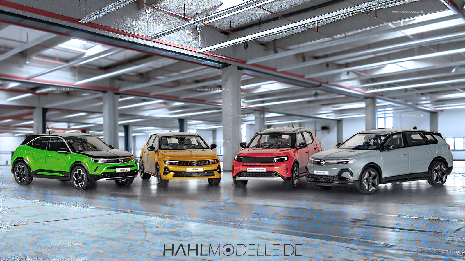 hahlmodelle.de | Opelmodelle im Maßstab 1:43 | Modelle in Dioramen