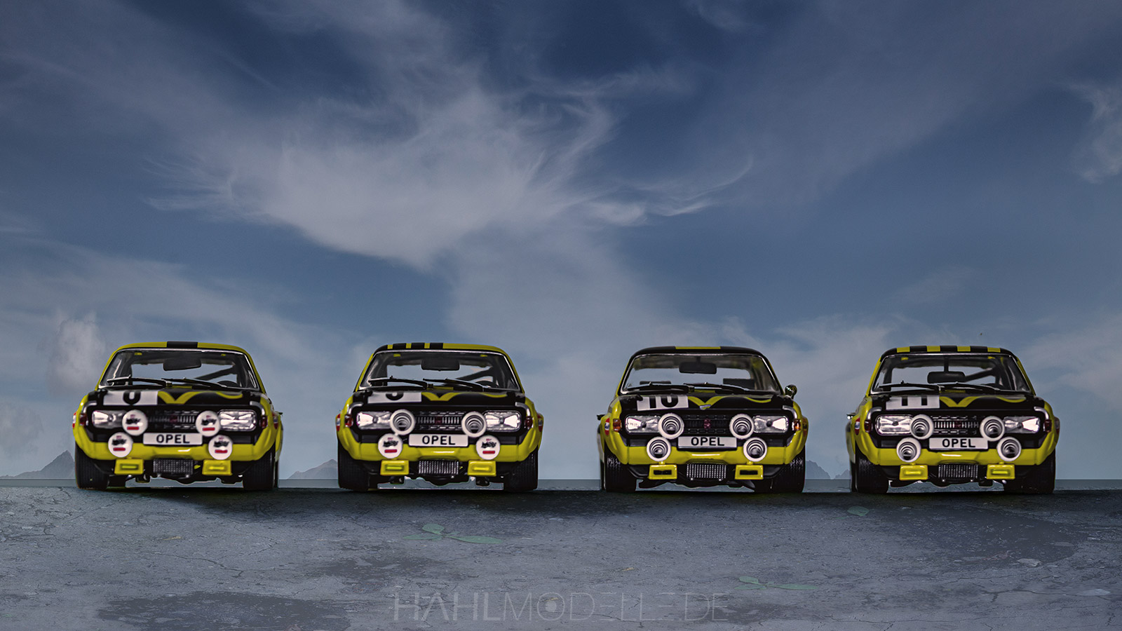 hahlmodelle.de | Opelmodelle im Maßstab 1:43 | Modelle in Dioramen