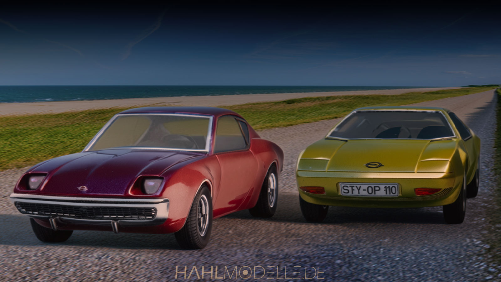 hahlmodelle.de | Opelmodelle im Maßstab 1:43 | Modelle in Dioramen