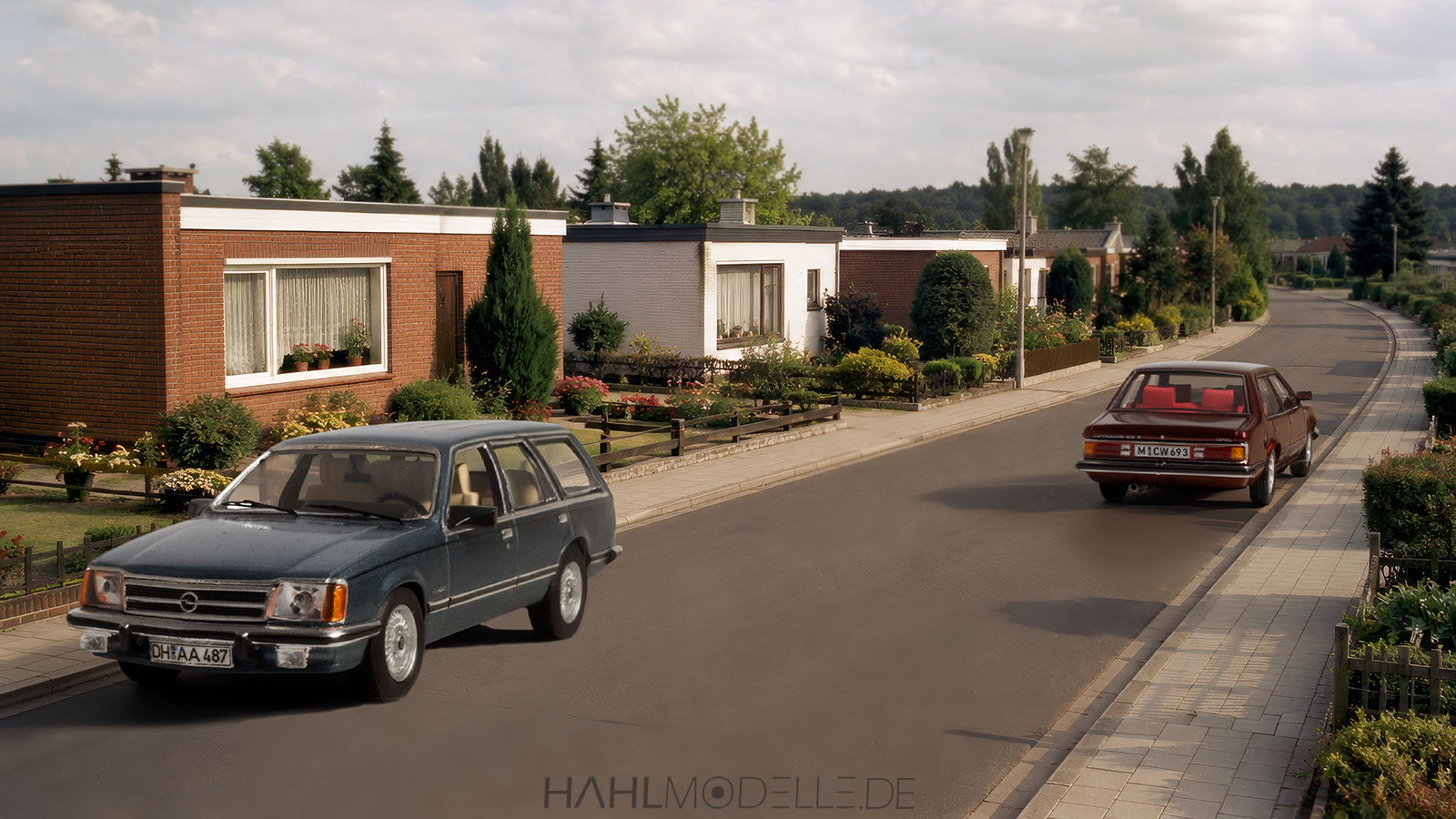 hahlmodelle.de | Opelmodelle im Maßstab 1:43 | Modelle in Dioramen