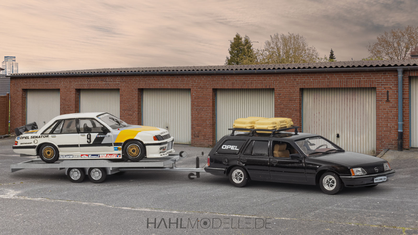 hahlmodelle.de | Opelmodelle im Maßstab 1:43 | Modelle in Dioramen